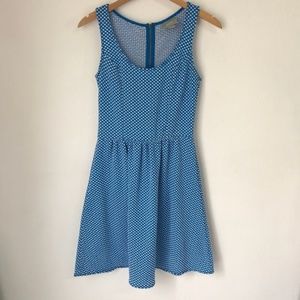 Anthro Maeve Polka Dot Dress